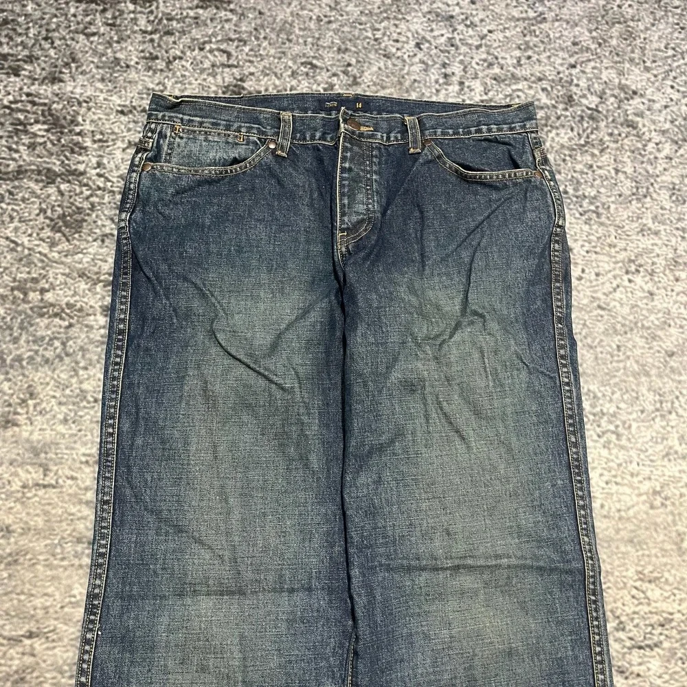 J.‎ Crew Jeans Womens 14 (34x31) Blue Relaxed Baggy Straight Denim Preppy Skater